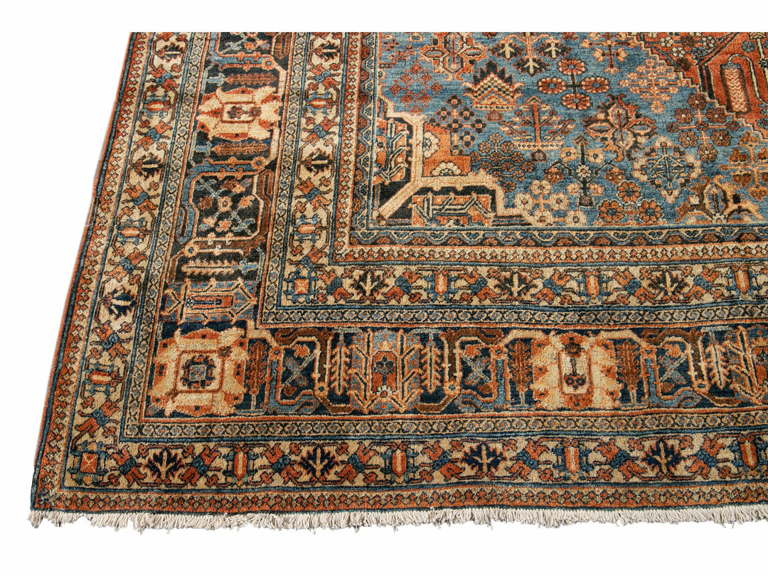 Antique Persian Joshagan Rug 14 x 20