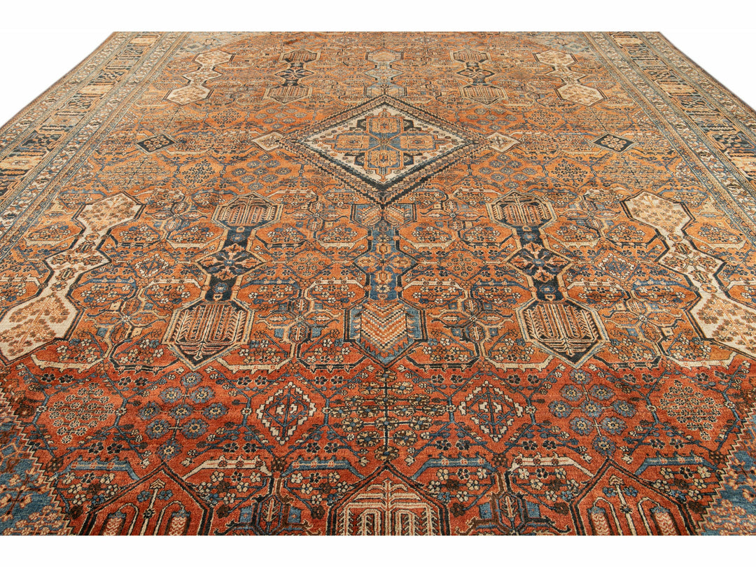 Antique Persian Joshagan Rug 14 x 20