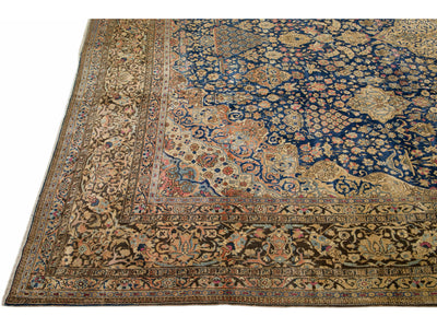 Antique Tabriz Rug 14 X 2