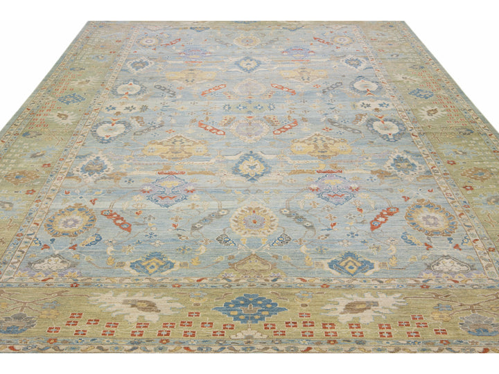 Modern Sultanabad Rug 13 X 20