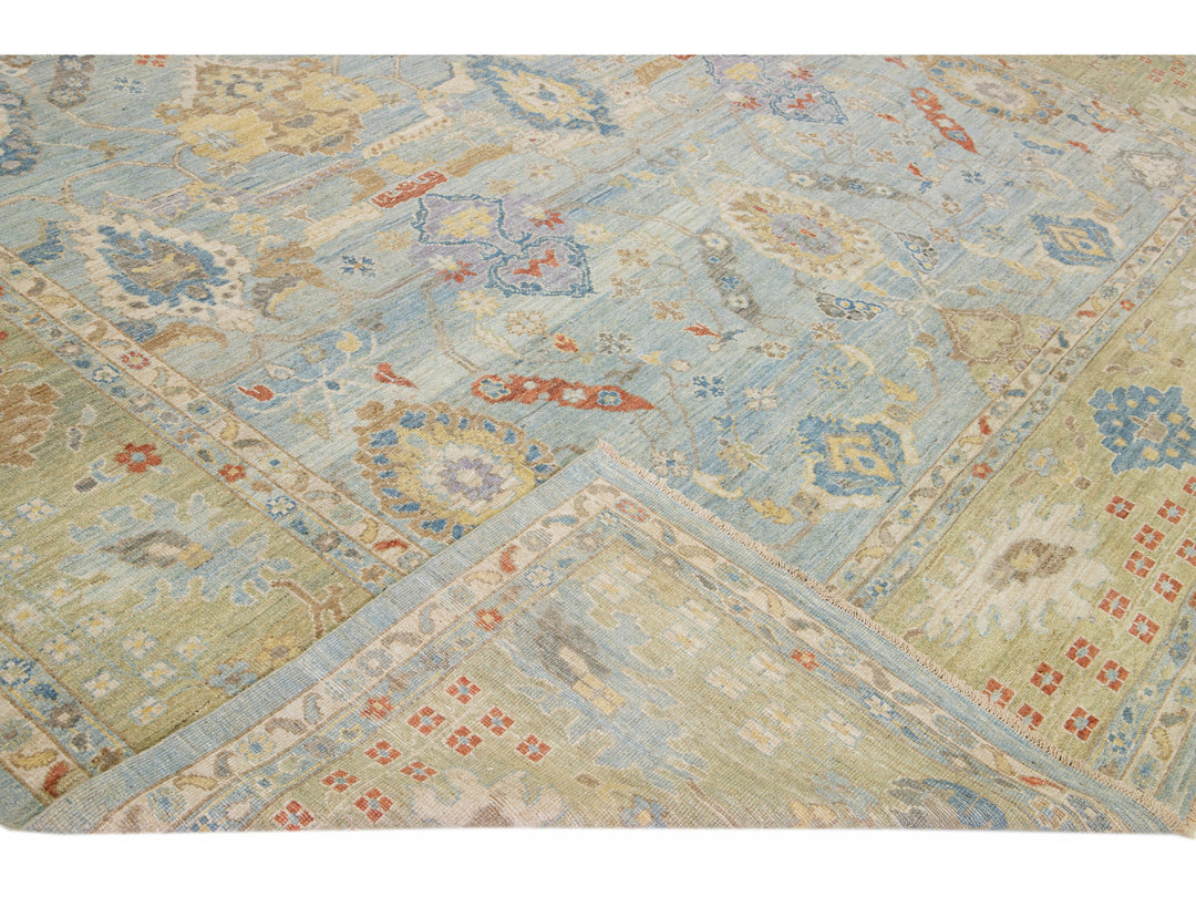 Modern Sultanabad Rug 13 X 20