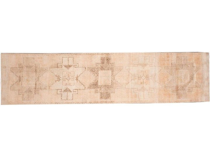 Mid 20th Century Vintage Turkish Wool Runner Rug, 3 X 11