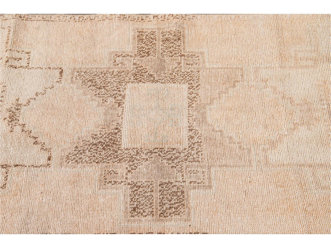 Mid 20th Century Vintage Turkish Wool Runner Rug, 3 X 11