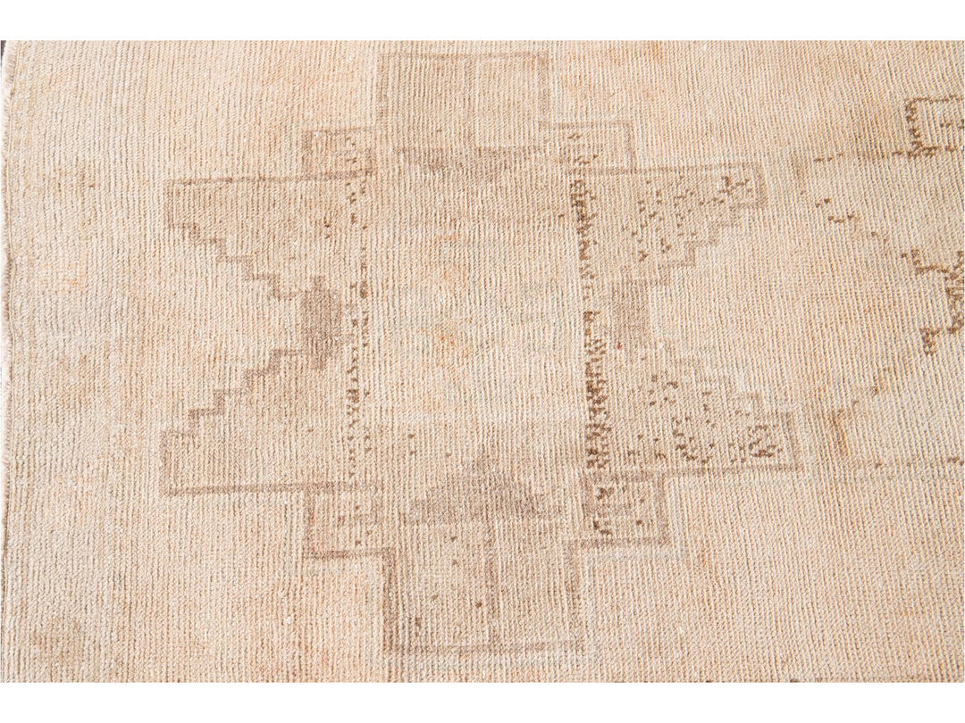 Mid 20th Century Vintage Turkish Wool Runner Rug, 3 X 11