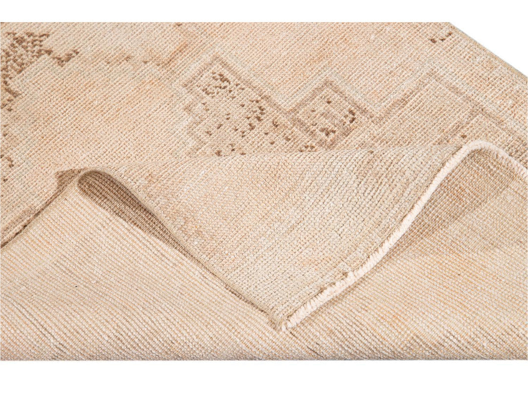 Mid 20th Century Vintage Turkish Wool Runner Rug, 3 X 11