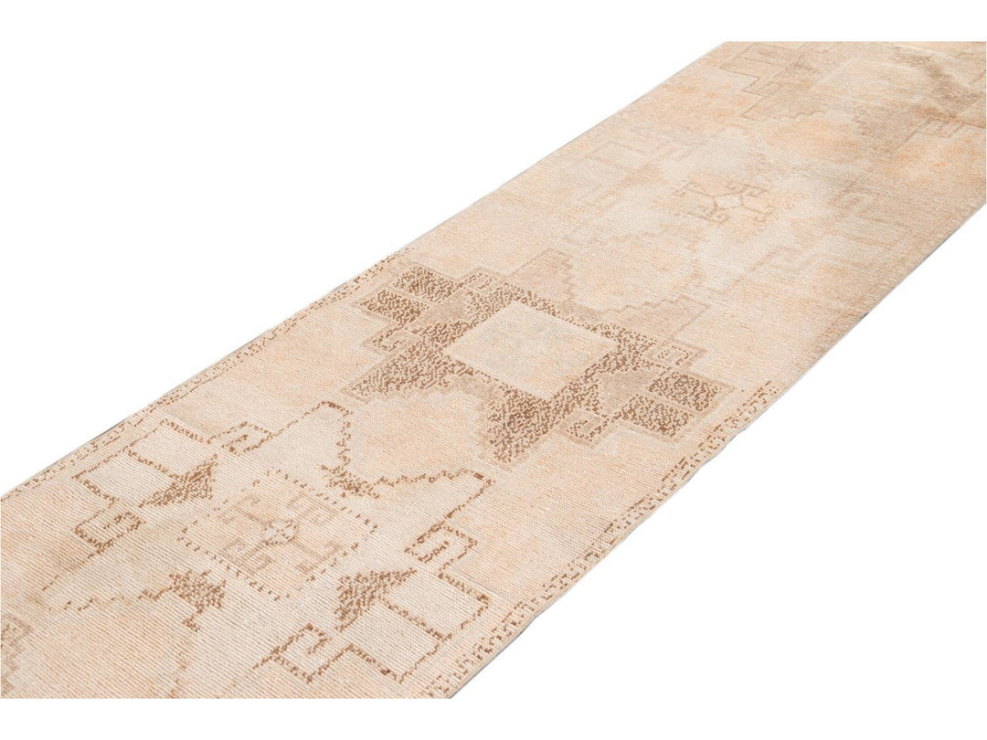 Mid 20th Century Vintage Turkish Wool Runner Rug, 3 X 11