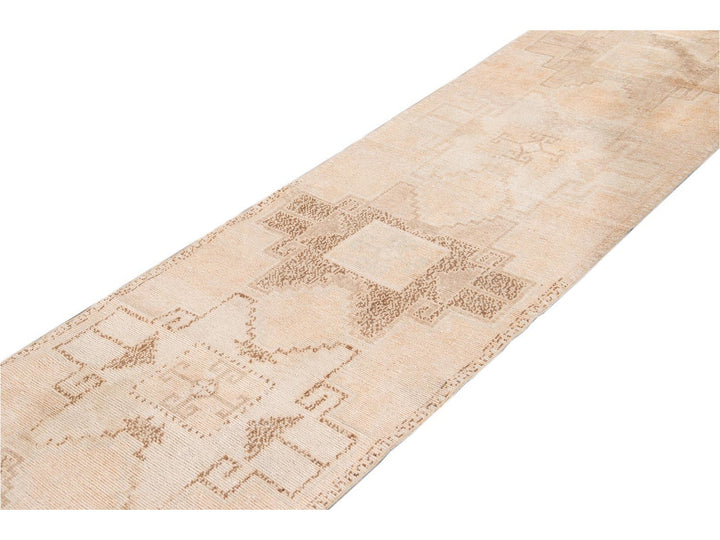 Mid 20th Century Vintage Turkish Wool Runner Rug, 3 X 11