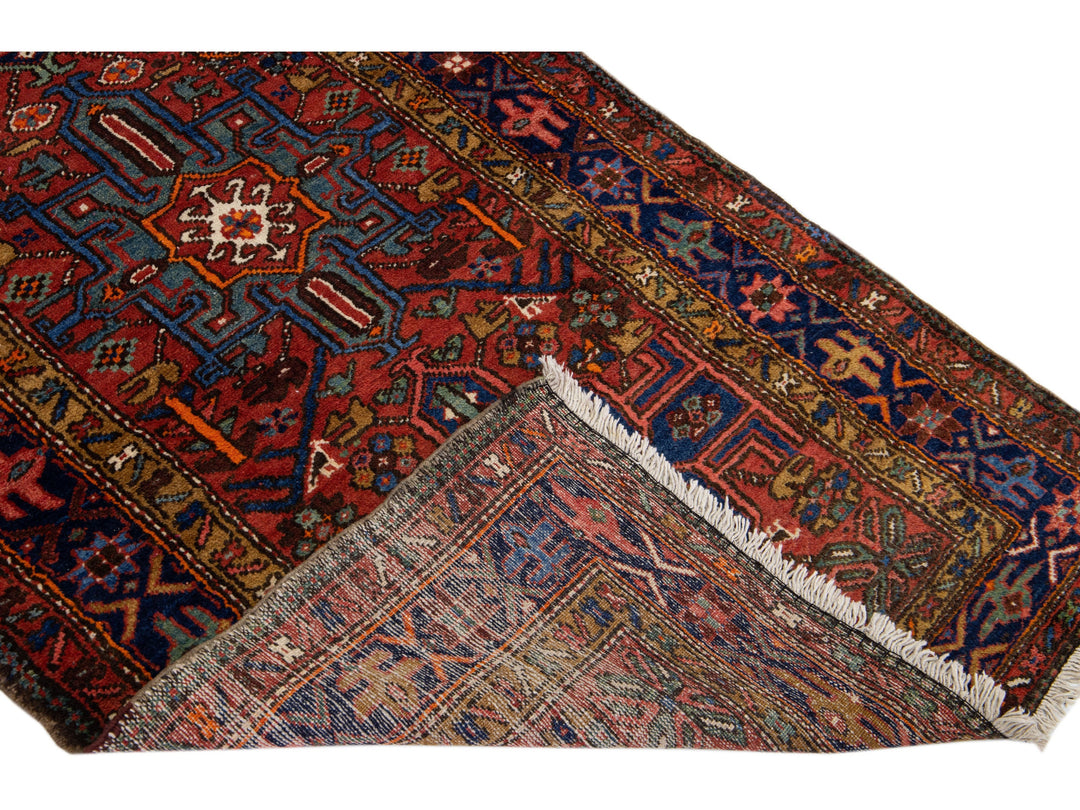 Vintage Karajah Wool Runner 4 X 16