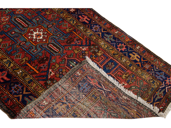 Vintage Karajah Wool Runner 4 X 16