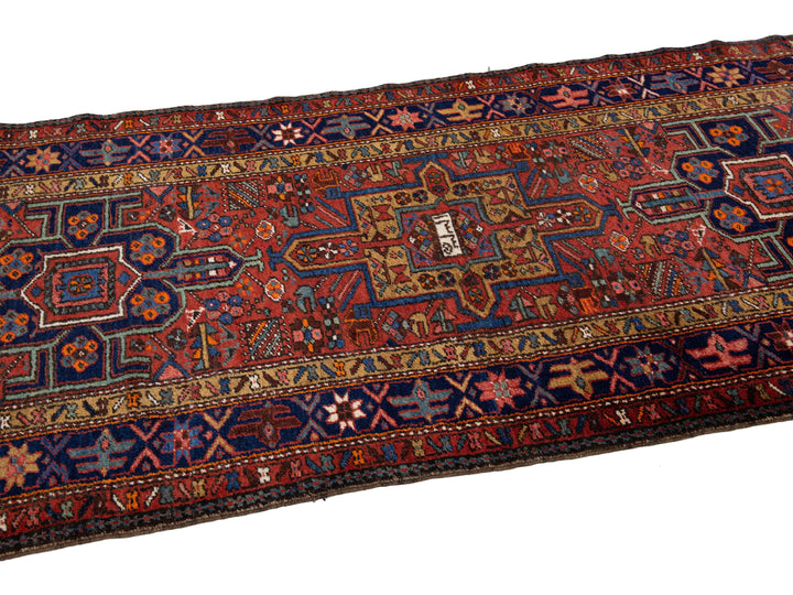 Vintage Karajah Wool Runner 4 X 16