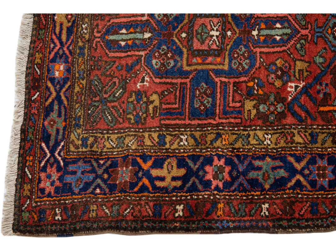 Vintage Karajah Wool Runner 4 X 16