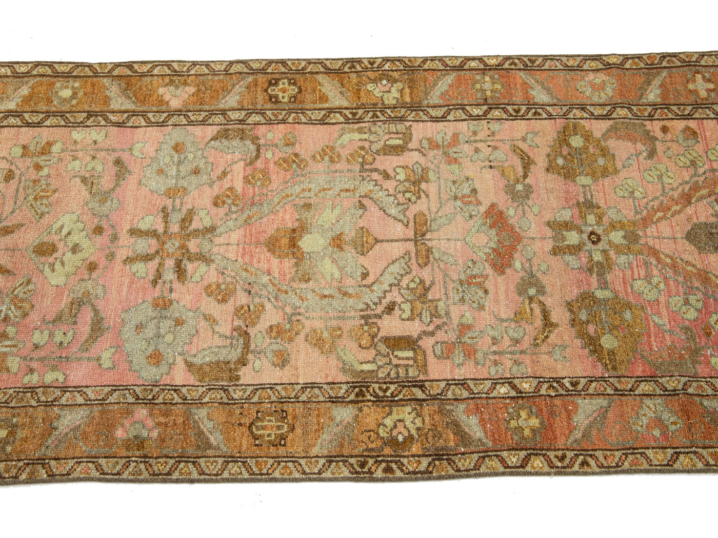 Antique Lilihan Wool Runner 3 X 19