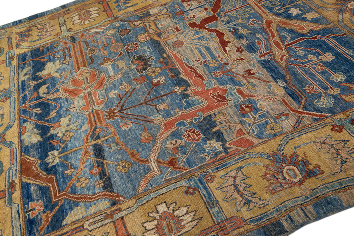 Modern Revival Wool Rug 7 X 9