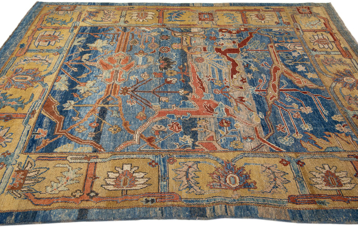 Modern Revival Wool Rug 7 X 9