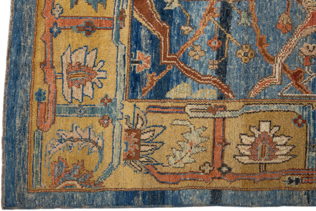 Modern Revival Wool Rug 7 X 9