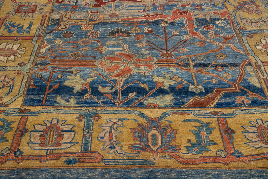 Modern Revival Wool Rug 7 X 9