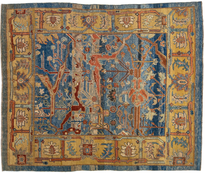 Modern Revival Wool Rug 7 X 9