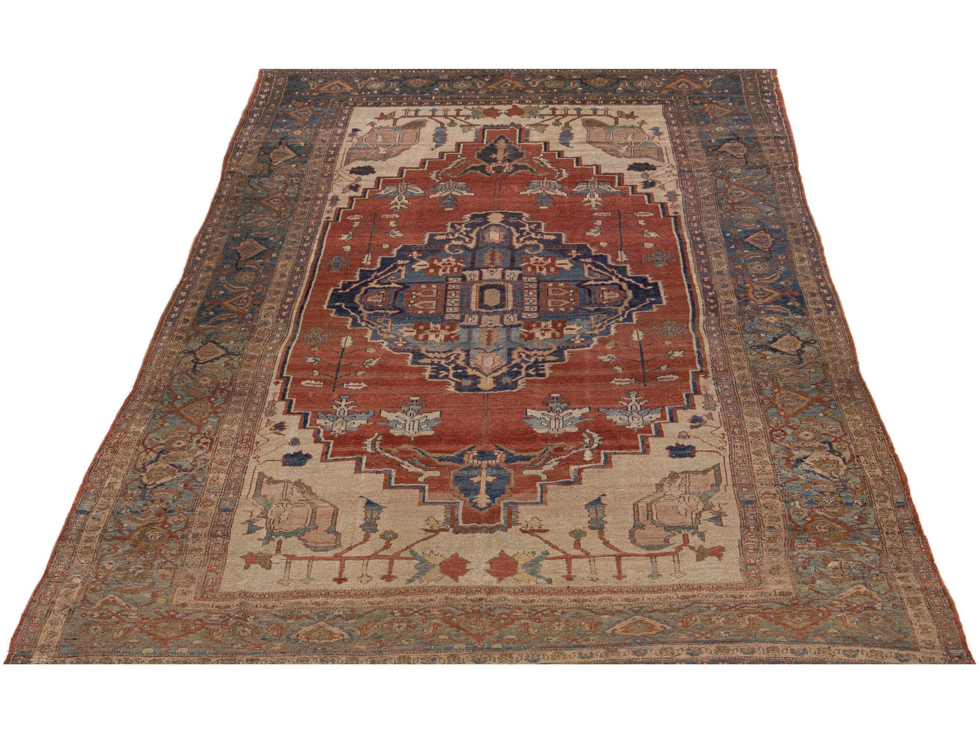 Vintage Bakshaish wool Rug 10 X 15