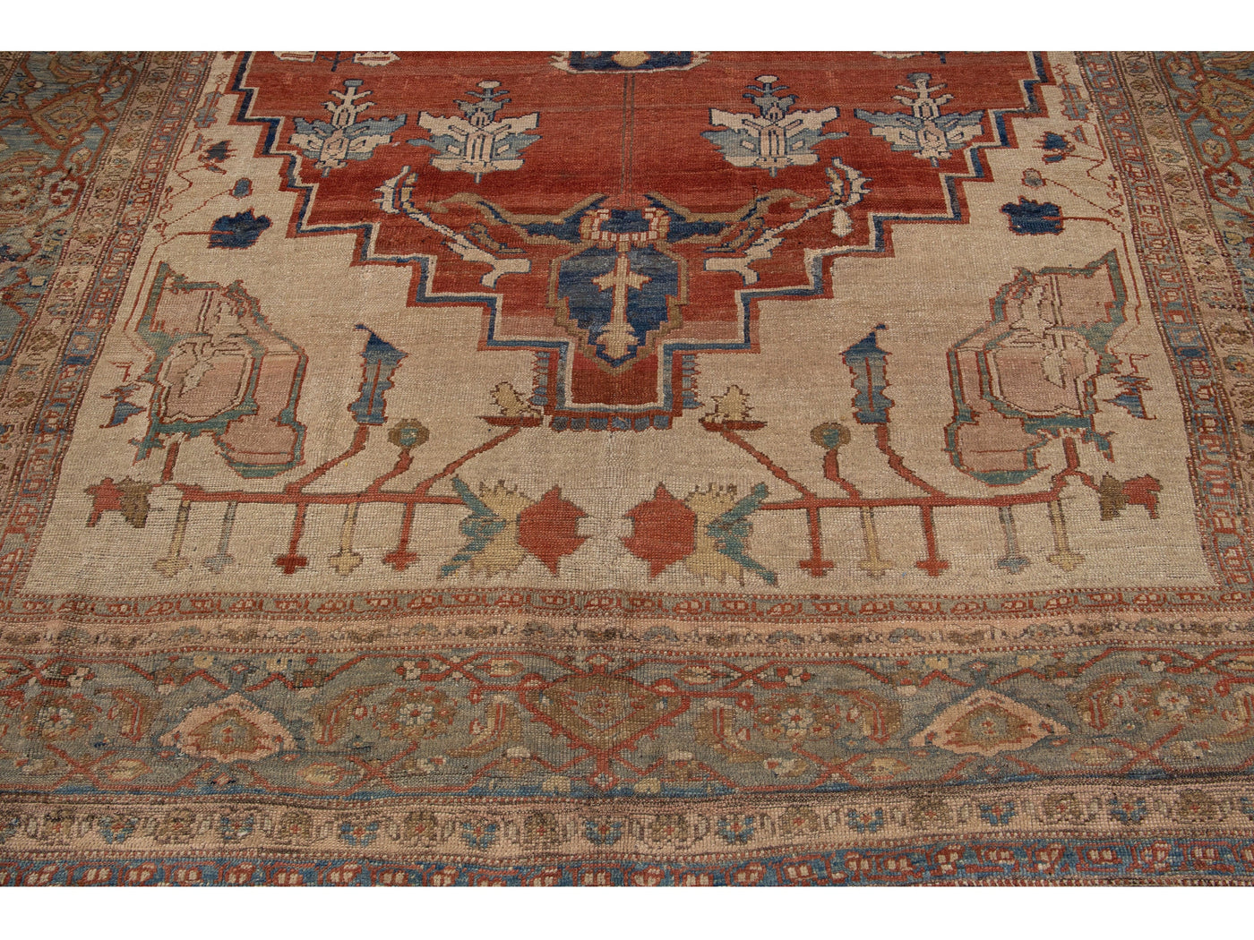 Vintage Bakshaish wool Rug 10 X 15