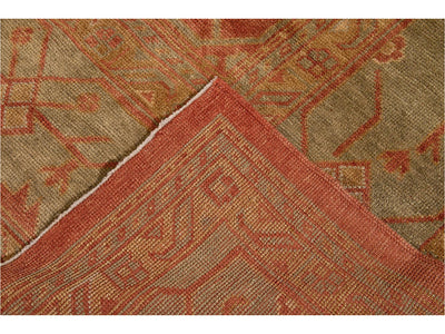 New  Modern Oushak wool Rug 14 X 19