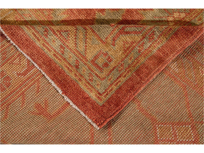 New  Modern Oushak wool Rug 14 X 19