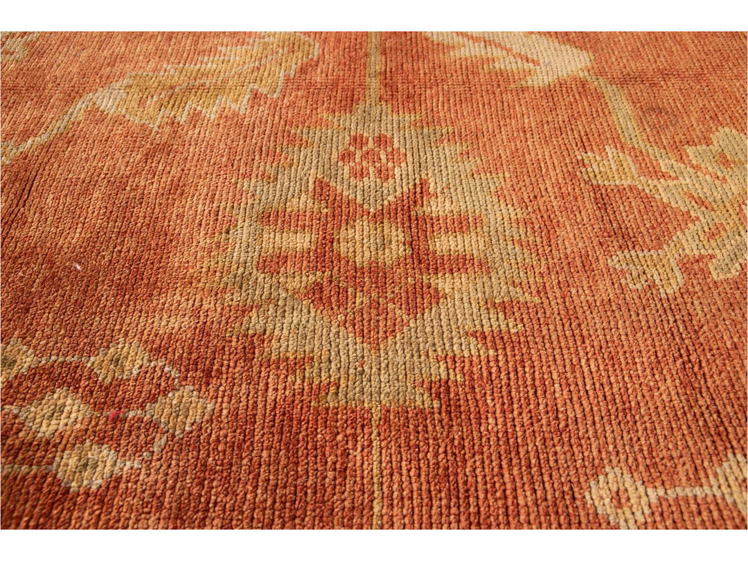 New  Modern Oushak wool Rug 14 X 19