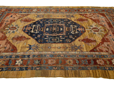 Vintage Bakshaish Wool Rug 7 X 11