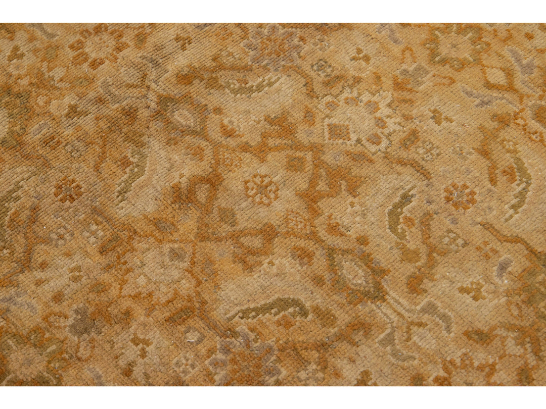 Antique Sultanabad Wool Rug 11 X 14