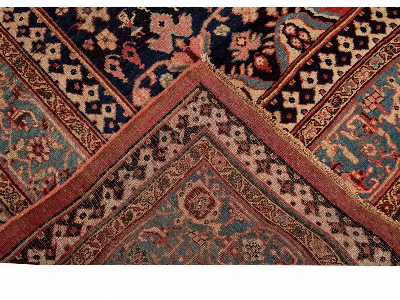 Antique Bidjar Wool Rug 8 X 14