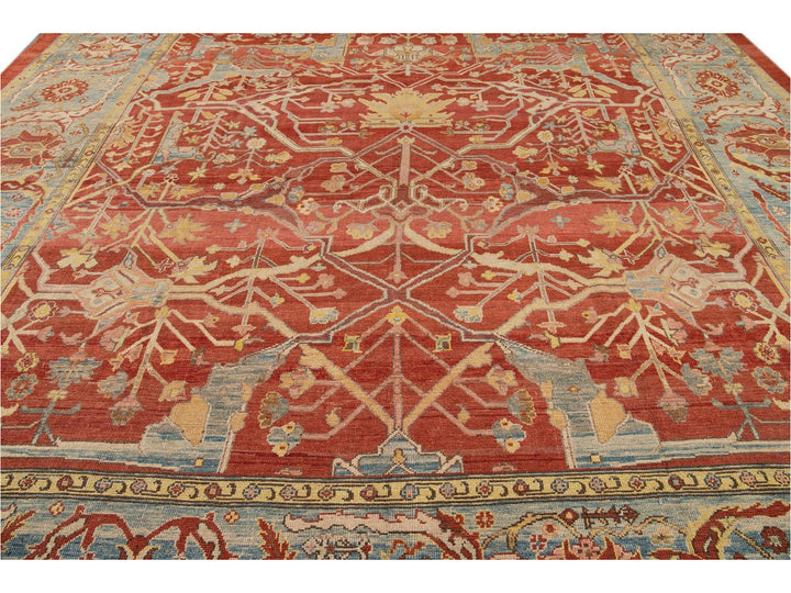 Vintage  Bakshaish wool Rug 14 X 18
