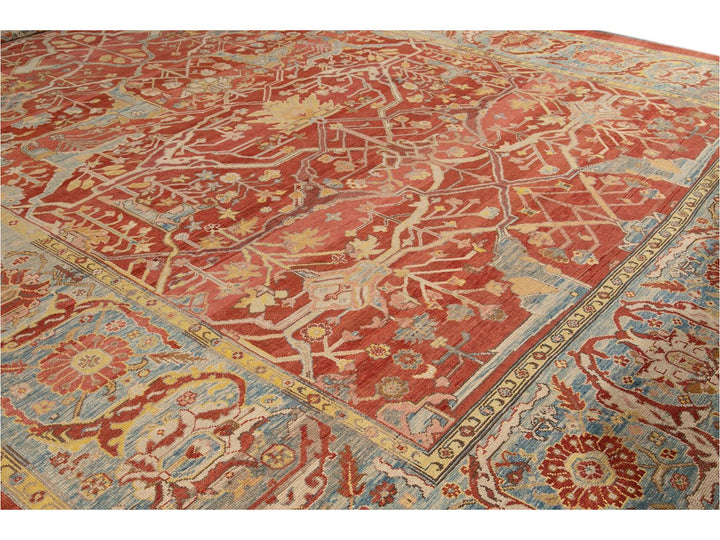 Vintage  Bakshaish wool Rug 14 X 18