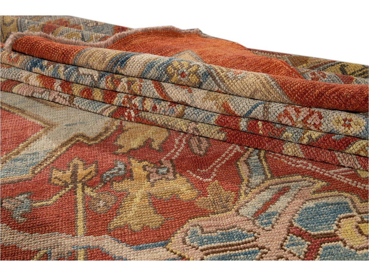 Vintage  Bakshaish wool Rug 14 X 18