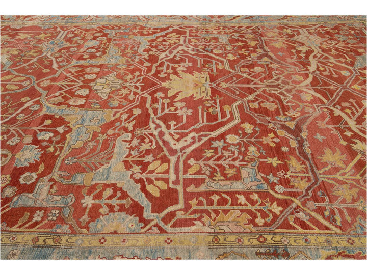 Vintage  Bakshaish wool Rug 14 X 18