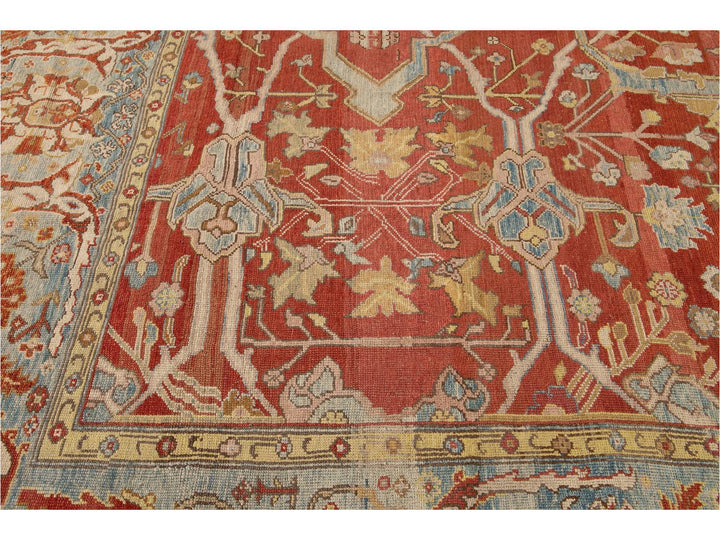 Vintage  Bakshaish wool Rug 14 X 18