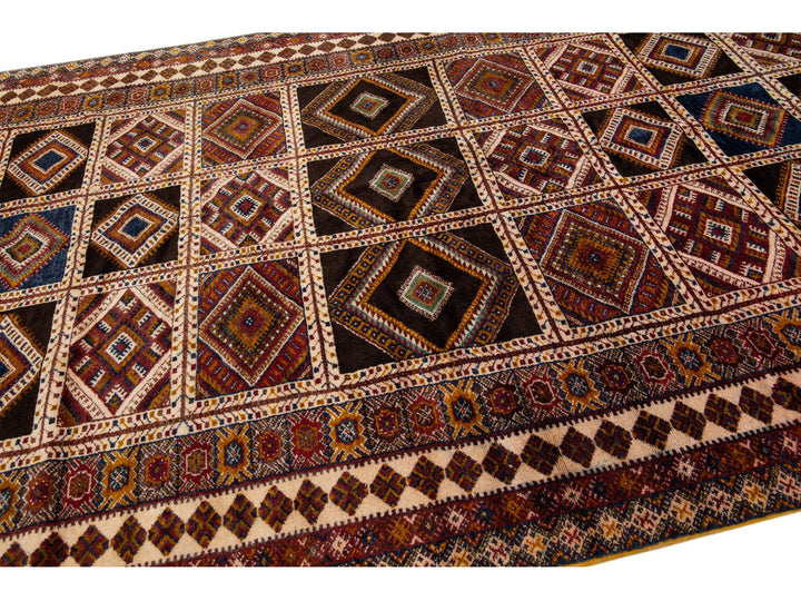 Vintage Moroccan Tribal Rug 8 X 16