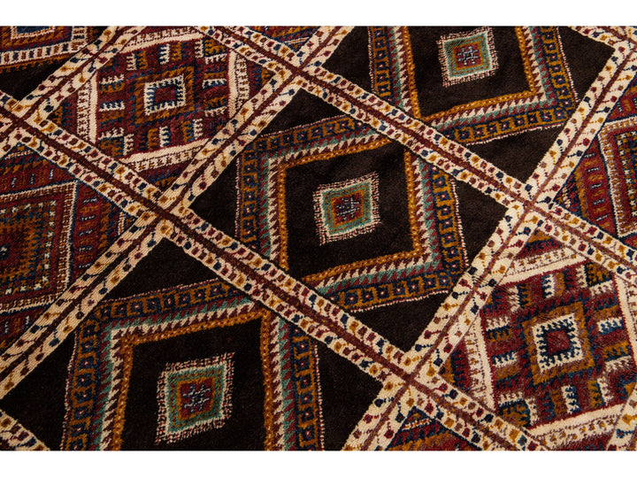 Vintage Moroccan Tribal Rug 8 X 16