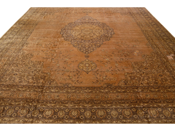 Antique Sivas Wool Rug 12 X 15