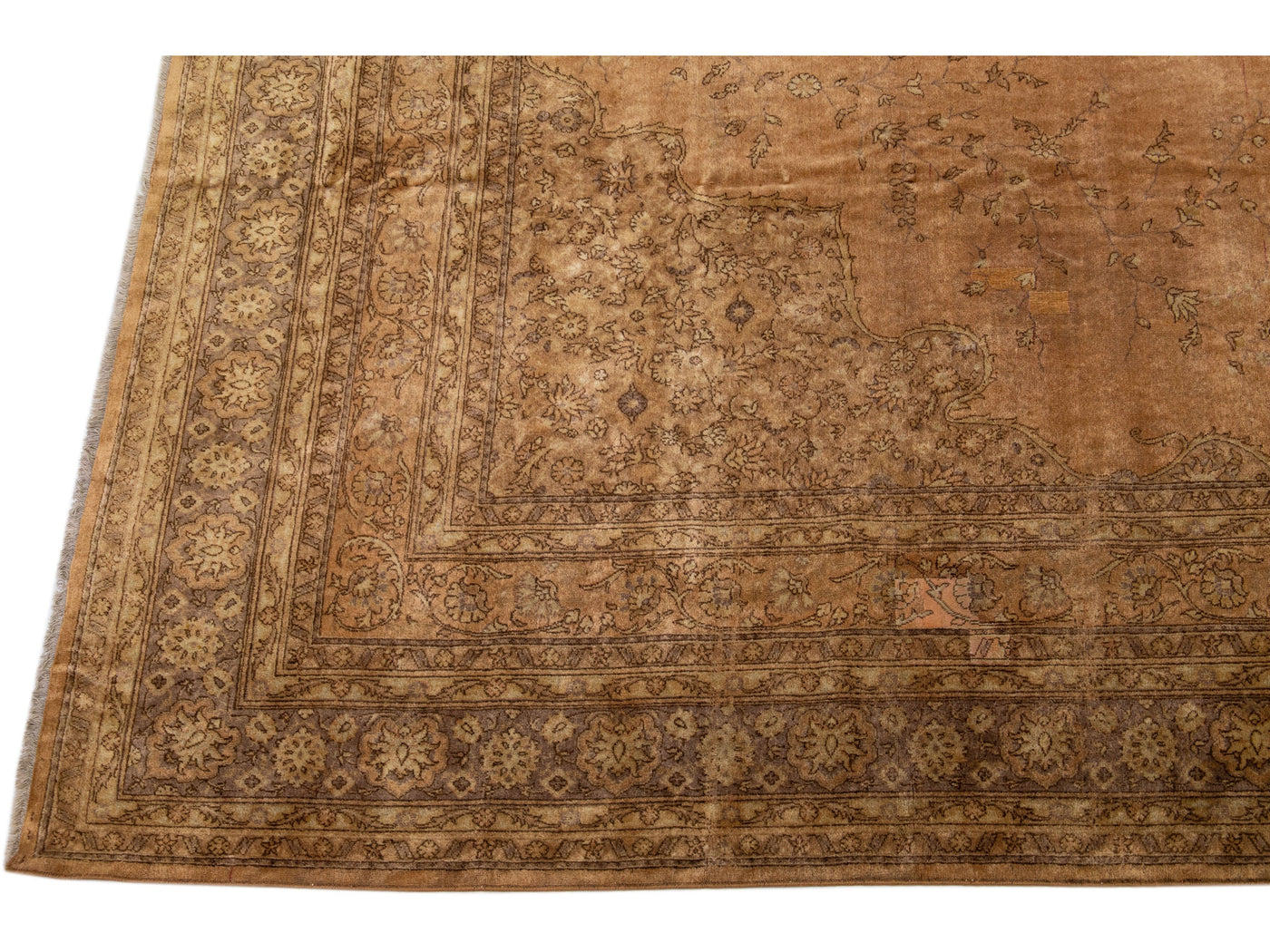 Antique Sivas Wool Rug 12 X 15