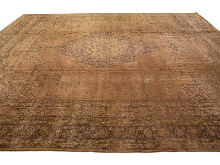 Antique Sivas Wool Rug 12 X 15