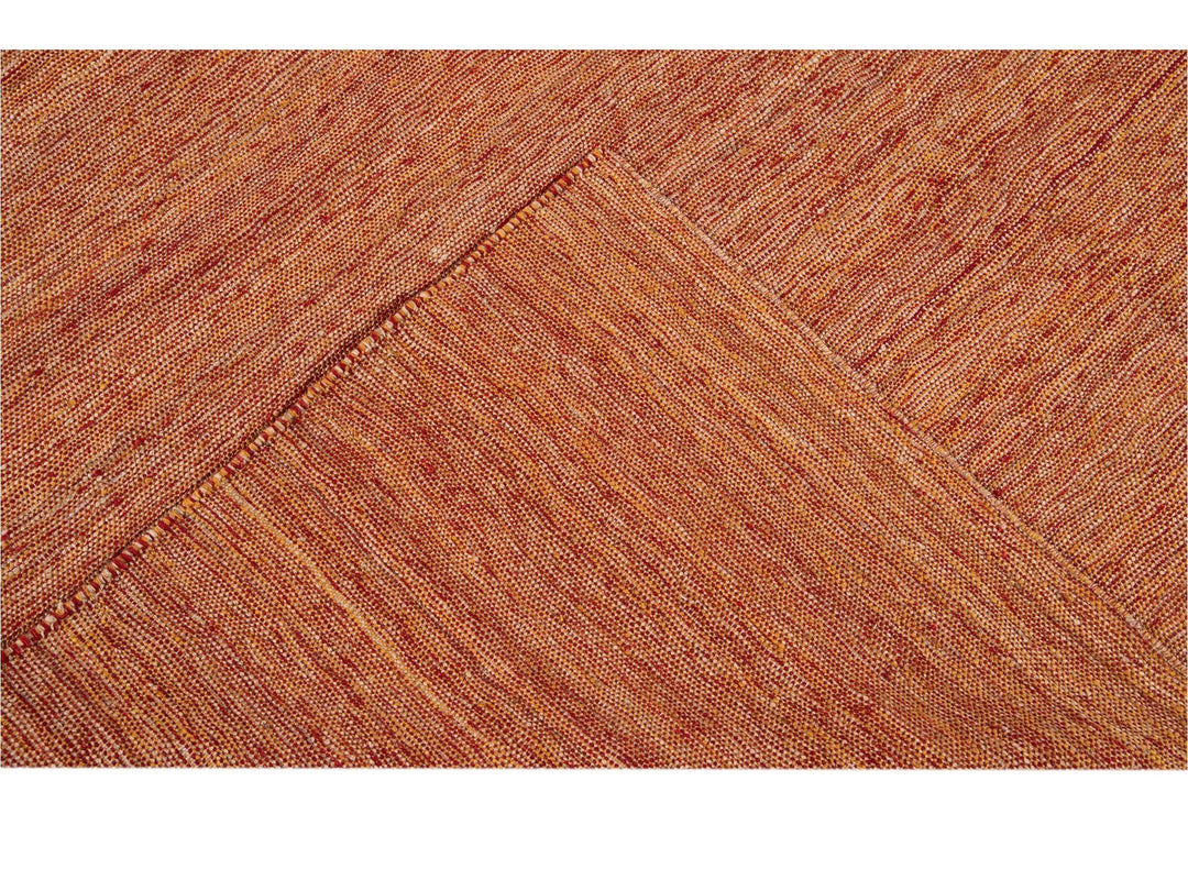 21st Century Modern Kilim Wool Rug 8 X 10
