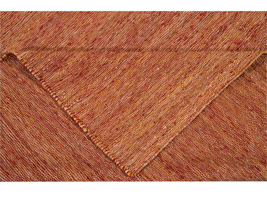 21st Century Modern Kilim Wool Rug 8 X 10