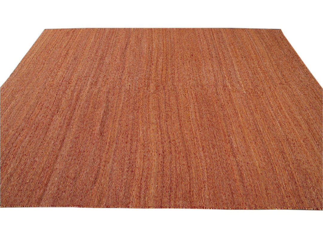 21st Century Modern Kilim Wool Rug 8 X 10