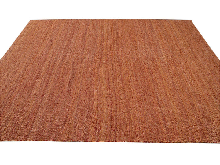 21st Century Modern Kilim Wool Rug 8 X 10