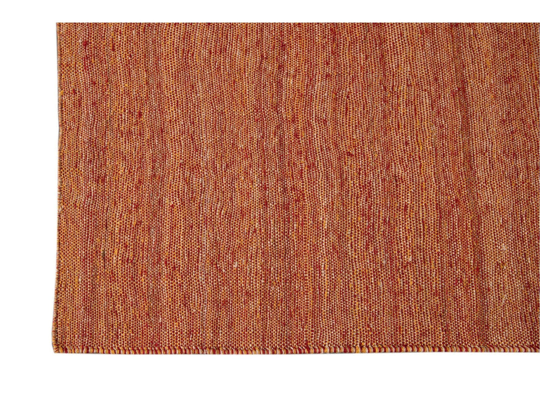 21st Century Modern Kilim Wool Rug 8 X 10