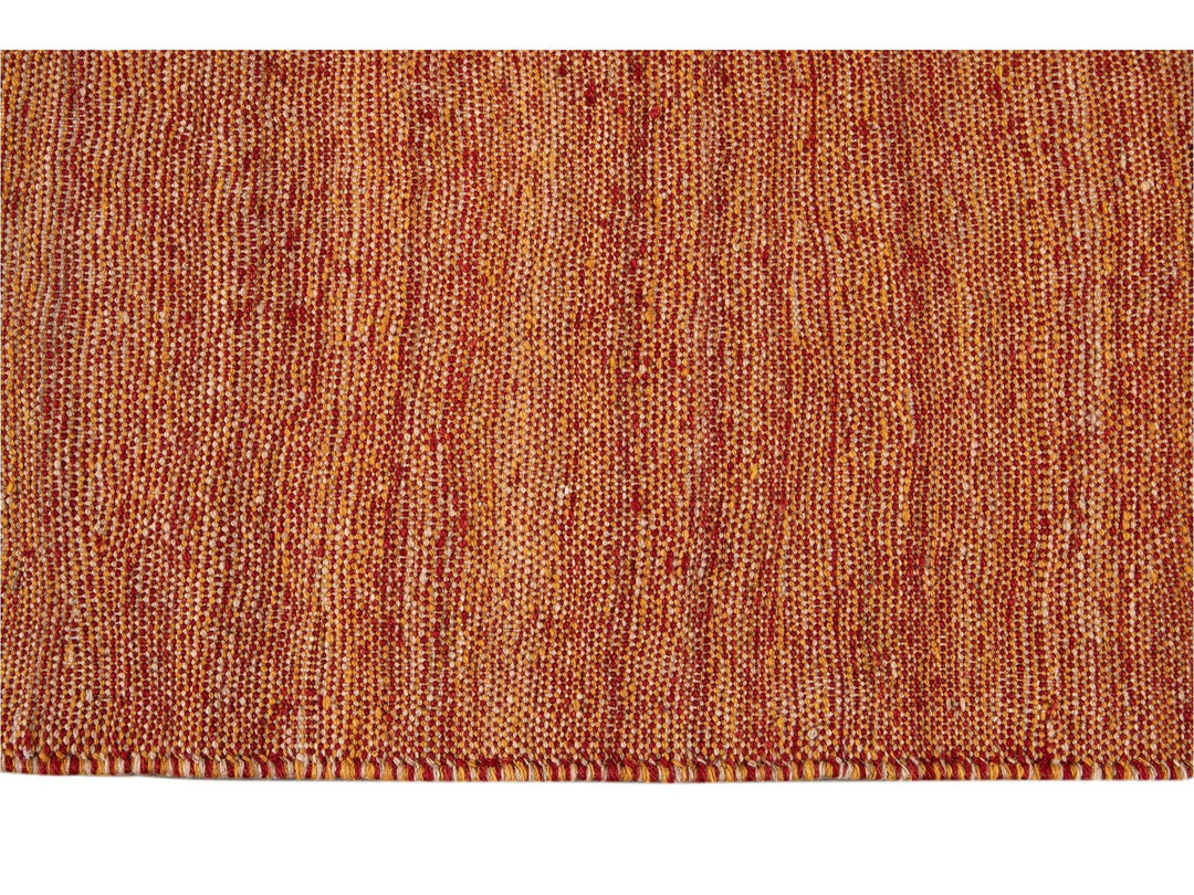 21st Century Modern Kilim Wool Rug 8 X 10