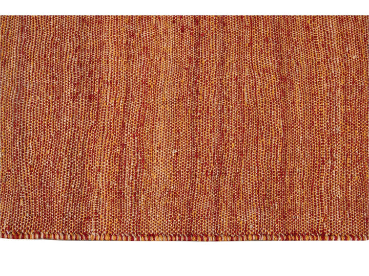 21st Century Modern Kilim Wool Rug 8 X 10
