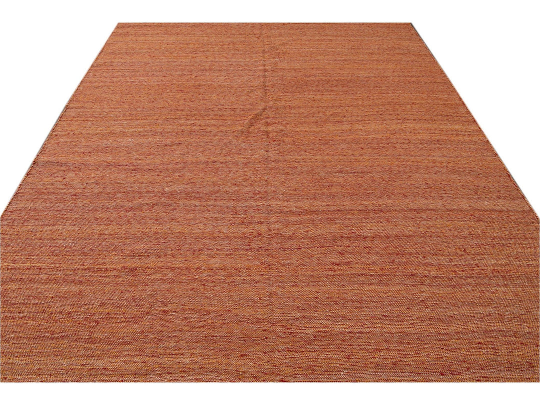 21st Century Modern Kilim Wool Rug 8 X 10