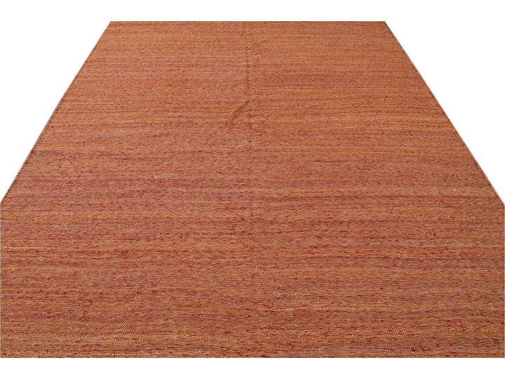 21st Century Modern Kilim Wool Rug 8 X 10