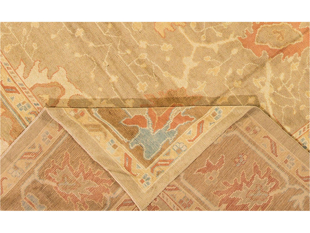 21st Century Modern Oushak Wool Rug 11 X 15