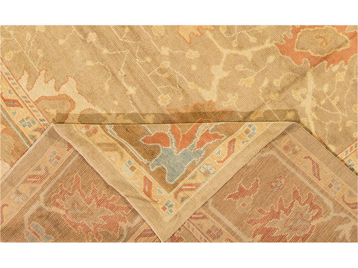 21st Century Modern Oushak Wool Rug 11 X 15